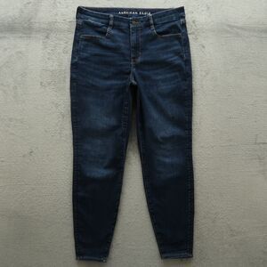 American Eagle Jeans Women's Size 12R High-Rise Curvy Jegging Denim 28" Inseam